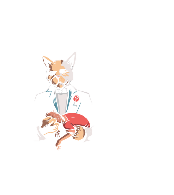 The Catfather model negru pe tricou