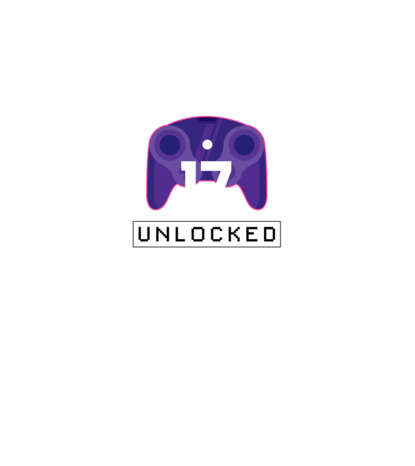 Level 17 Unlocked Gamer Birthday model gri pe tricou