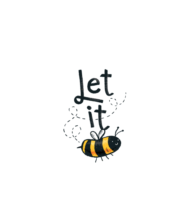Let it bee - Apicultor model verde de măr pe tricou