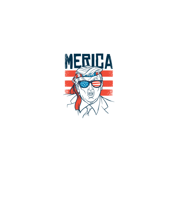 Merica Trump 2020 Usa model alb pe tricou