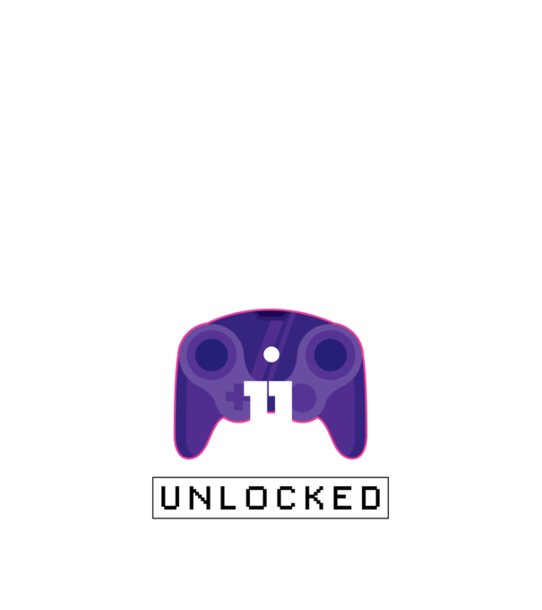 Level 11 Unlocked Gamer Birthday model negru pe tricou