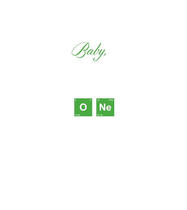 Baby you are the one model negru pe tricou