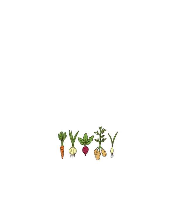 Legume model alb pe tricou