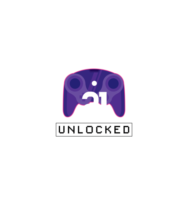 Level 21 Unlocked Gamer Birthday model negru pe tricou