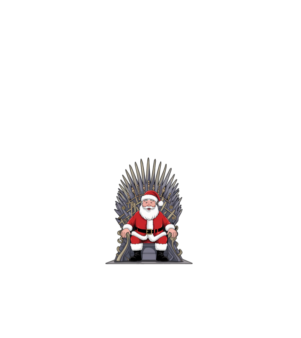 Christmas is Coming Negru model alb pe tricou
