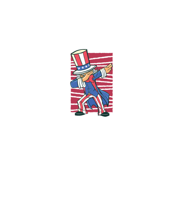 Uncle Sam DAB model nisipiu pe tricou
