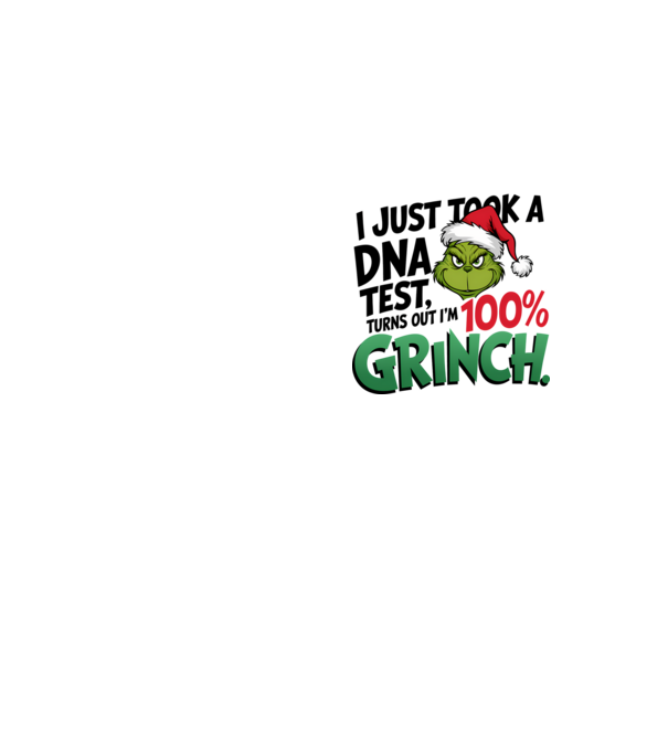 Grinch DNA test model galben neon pe tricou
