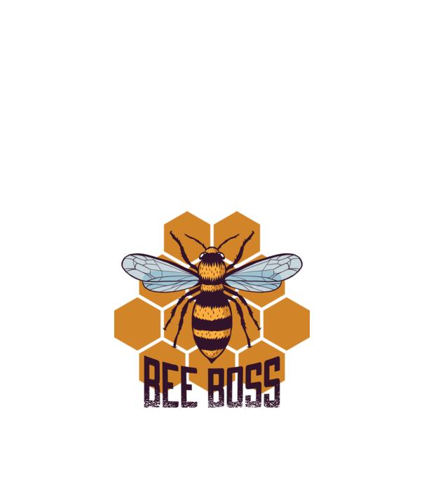 Bee Boss Șef Apicultor model alb pe tricou