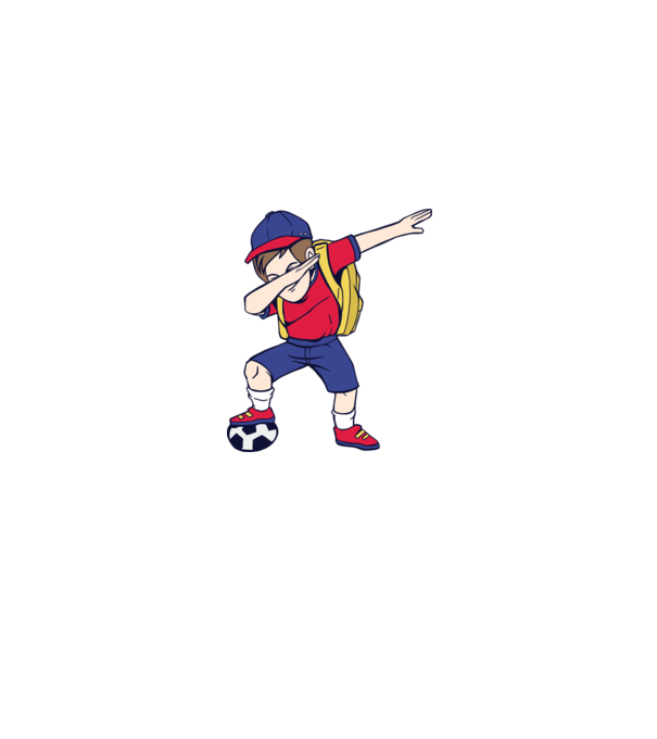 Școlar Fotbalist DAB model gri pe tricou