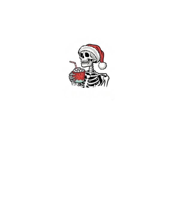 Dead inside, but it's christmas Negru model negru pe tricou