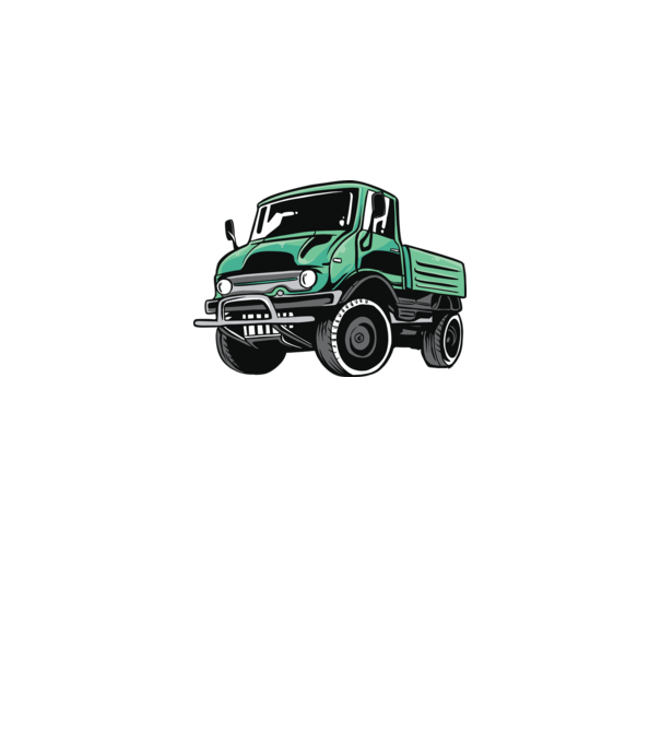 Camion model gri pe tricou