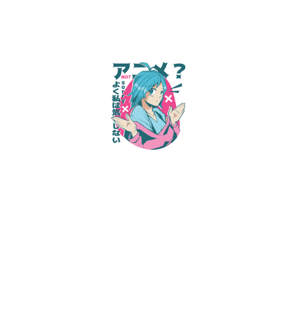 Tricou Anime model alb pe tricou