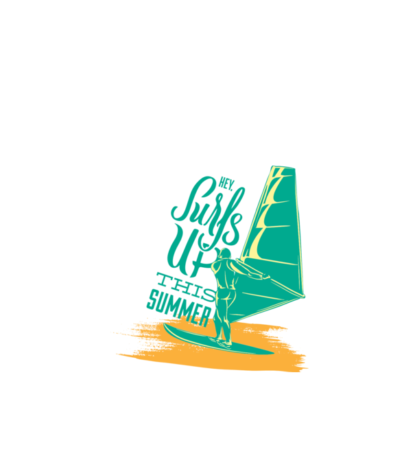Surfs up this summer model negru pe tricou