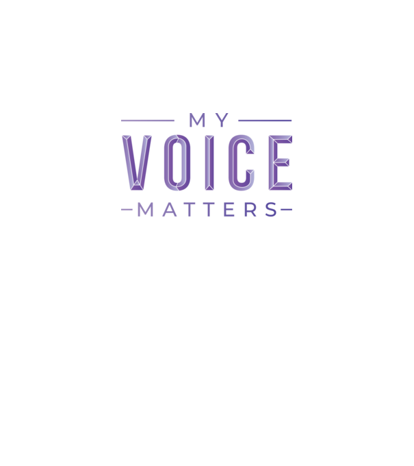 My Voice Matters de Ziua Femeii model alb pe tricou