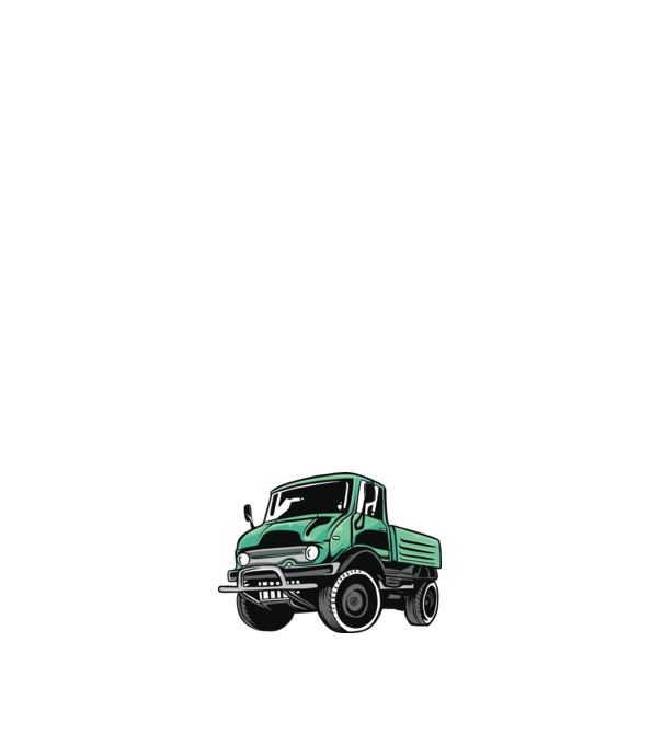 Camion model negru pe tricou