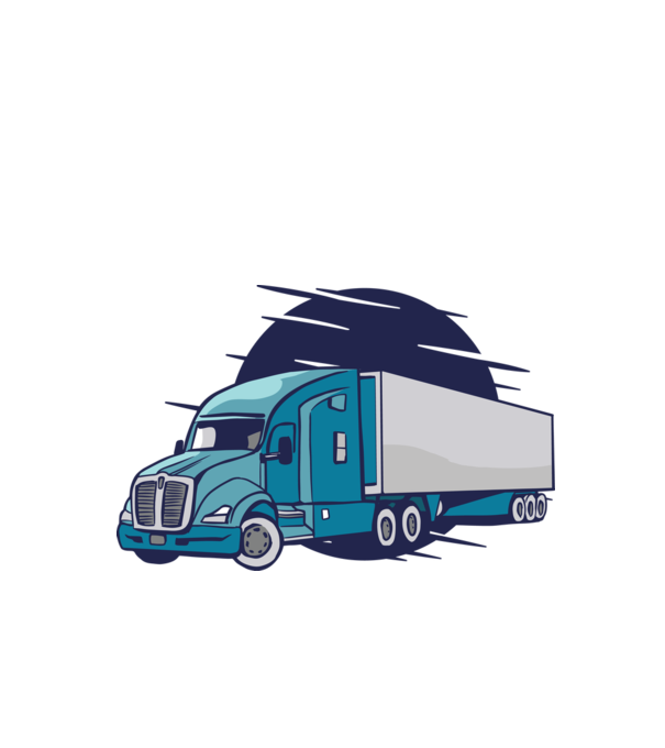 Tricou Șofer de camion model alb pe tricou