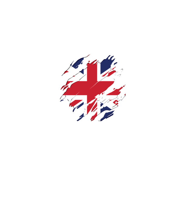 UK Steagul Regatului Unit model albastru jeanși pe tricou
