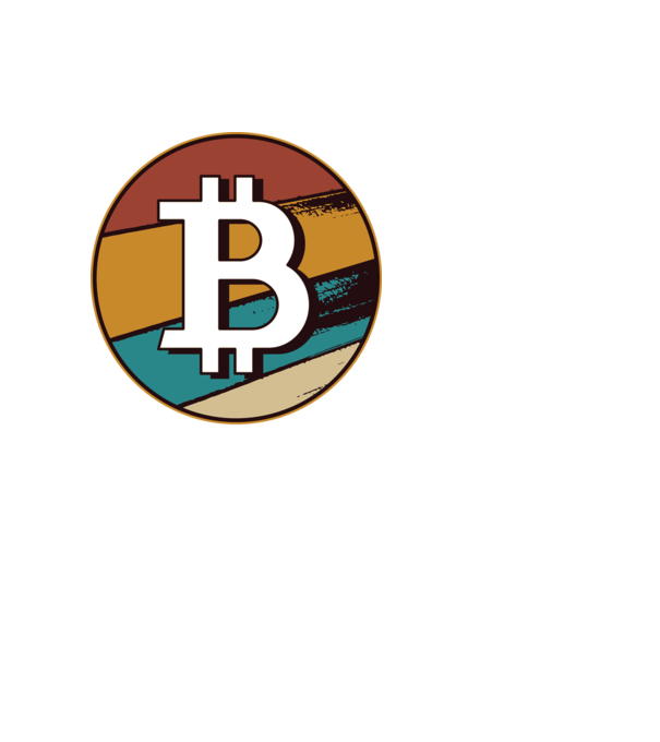 Bitcoin to the moon model alb pe tricou