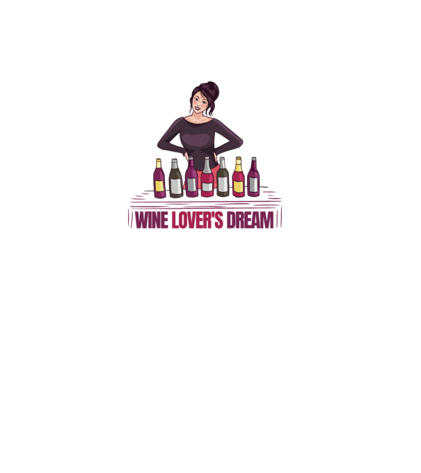 Degustare de vinuri model roz deschis pe tricou