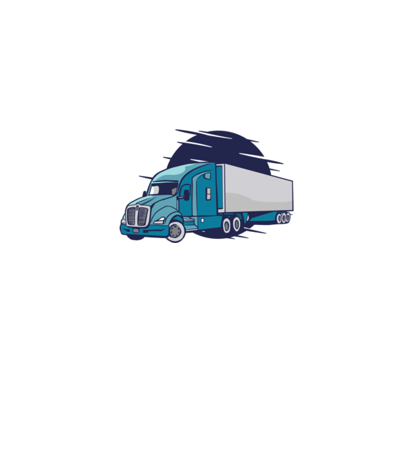 Tricou Șofer de camion model alb pe tricou