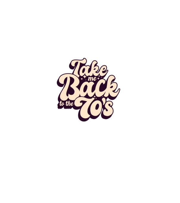 'Retro - Take me back to the 70''s' model gri pe tricou