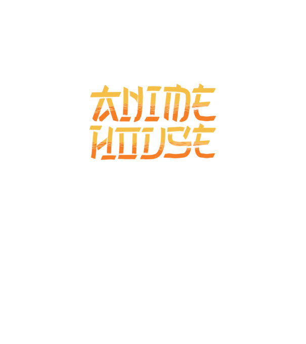 Anime House model negru pe tricou