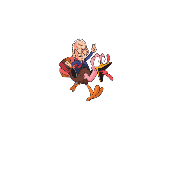 Biden Thanksgiving model negru pe tricou