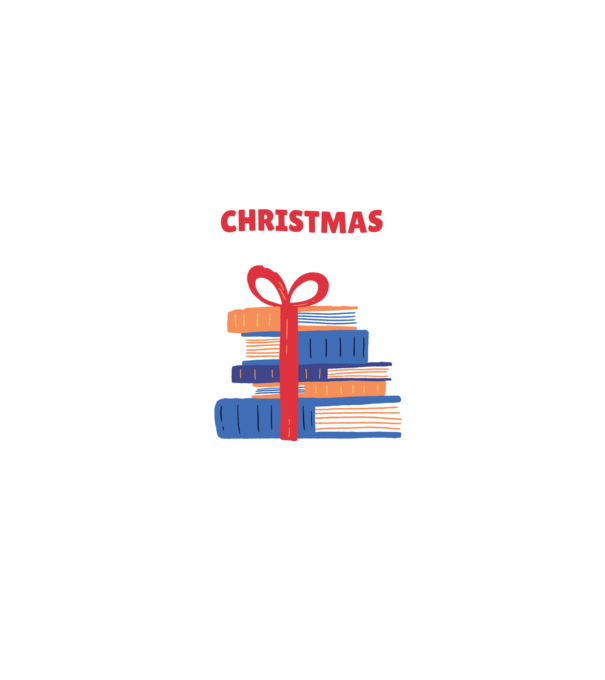 All I want for Christmas is Books tricou cu cărți model negru pe tricou
