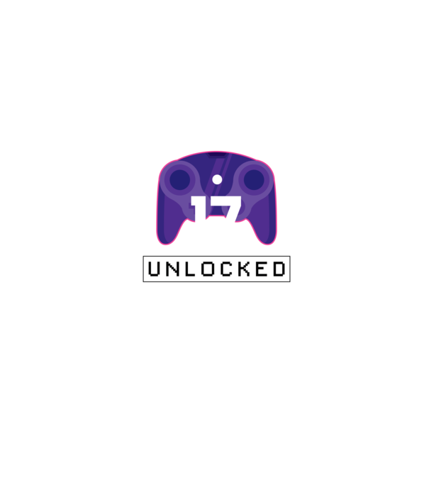 Level 17 Unlocked Gamer Birthday model albastru jeanși pe tricou