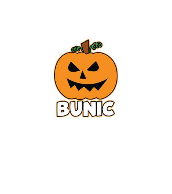 bunic model negru pe tricou