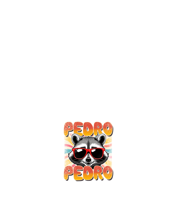Pedro Pedro groovy retro model albastru închis pe tricou
