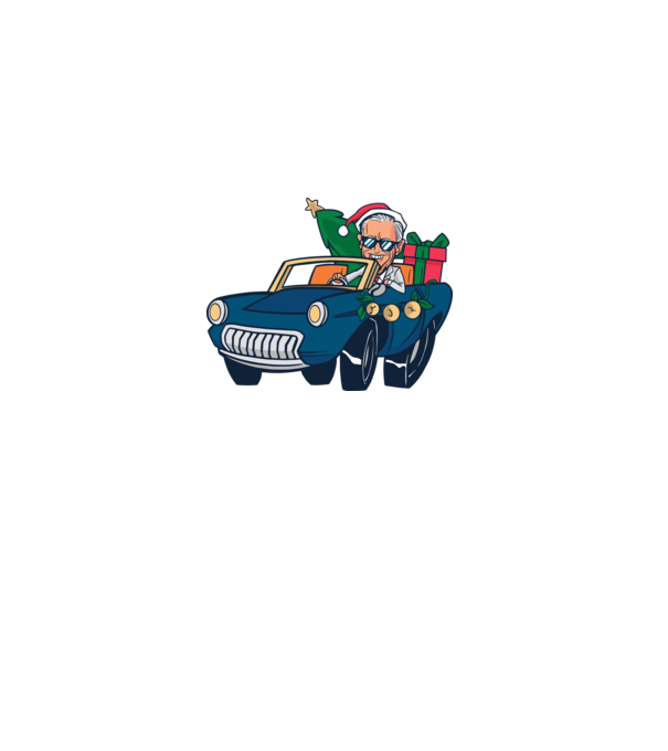 Ridin with Biden Crăciun model alb pe tricou