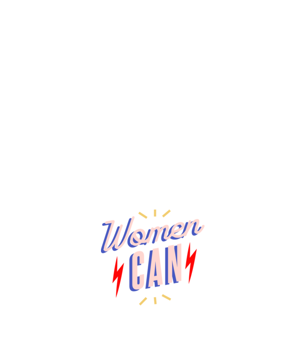 Women Can de Ziua Femeii model albastru închis pe tricou