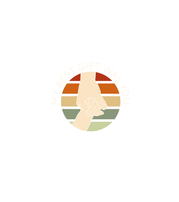 My Best Gift Was You model negru pe tricou