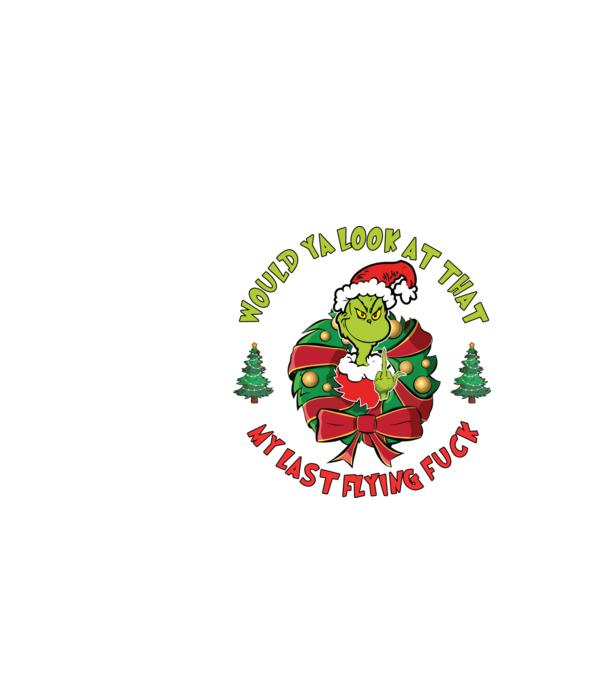 Would ya look at that - Grinch model negru pe tricou