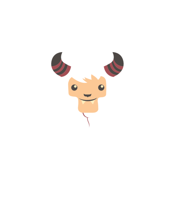 Goat Halloween model roșu pe tricou