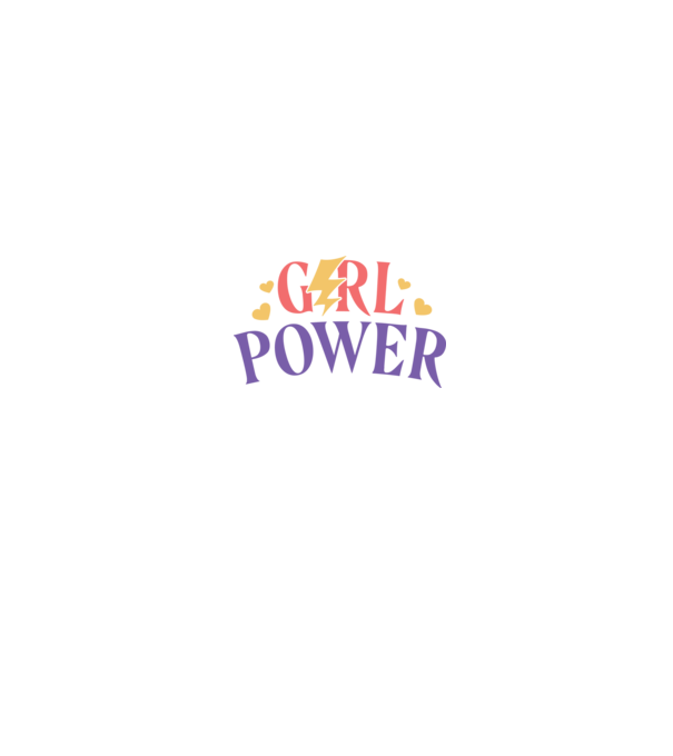 Girl Power Ziua Femeii model alb pe tricou