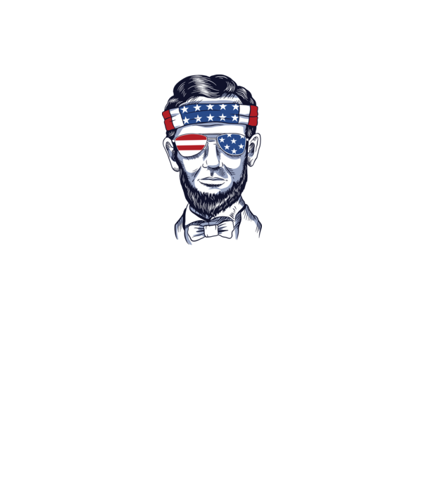 Lincoln USA model gri pe tricou