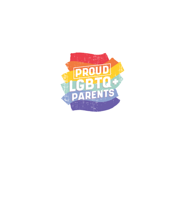 Părinți mândri LGBTQ model albastru închis pe tricou