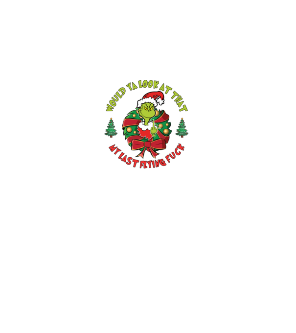 Would ya look at that - Grinch model negru pe tricou