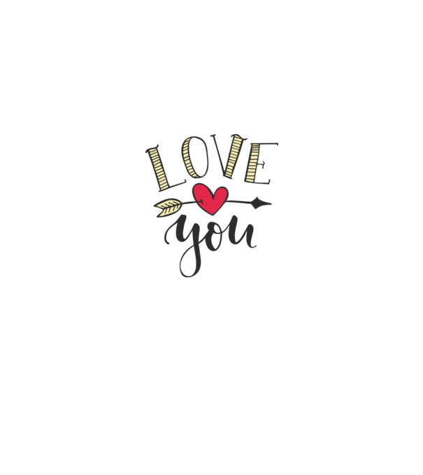 'Te iubesc tricou pentru Valentine''s Day' model alb pe tricou