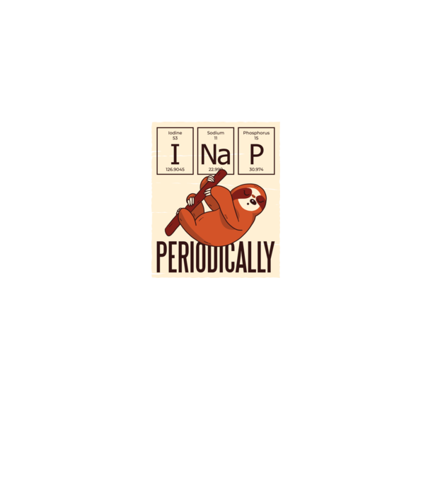 I NaP Periodic tricou leneș model albastru jeanși pe tricou