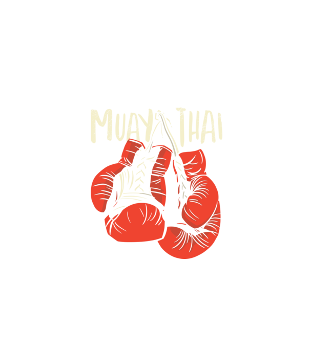 Muay Thai model negru pe tricou