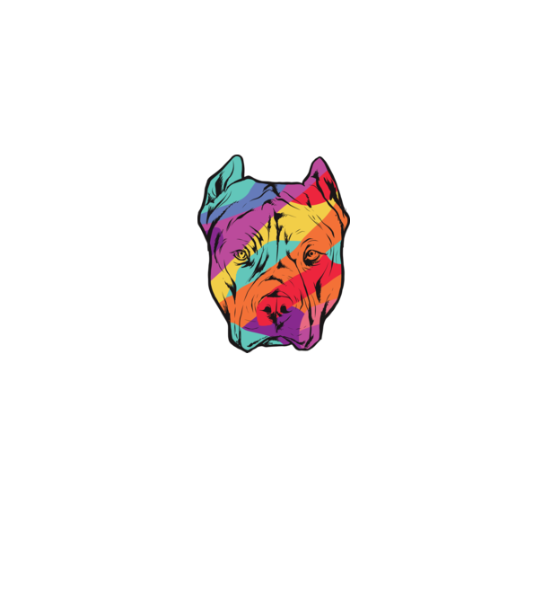 Cap colorat Pitbull model gri pe tricou