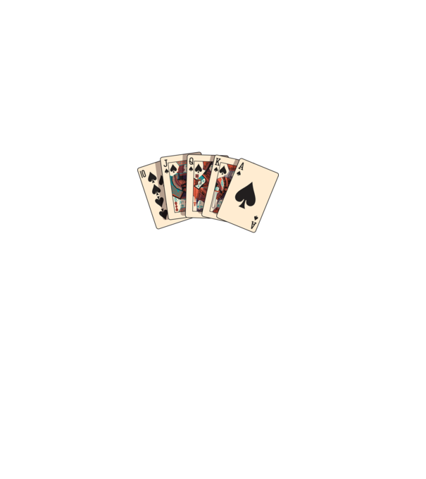 Poker All in model negru pe tricou