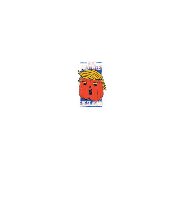 Make Halloween Great Again Trump model negru pe tricou