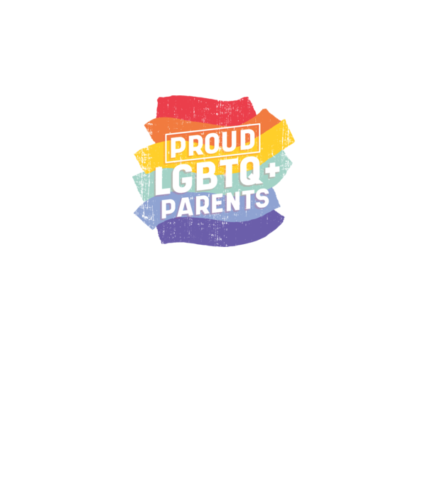 Părinți mândri LGBTQ model mov pe tricou