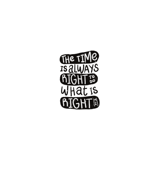 The time is always right model gri pe tricou