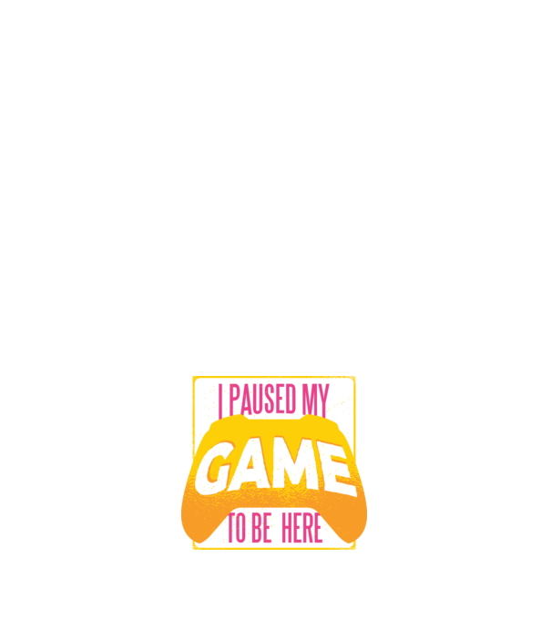 I paused my game to be here tricou amuzant Gamer model negru pe tricou