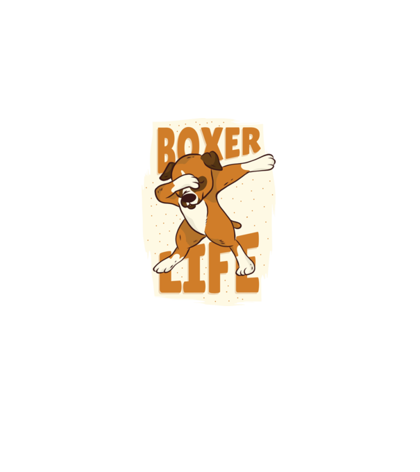 Boxer Life DAB model verde pe tricou